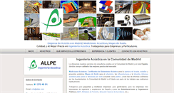 Desktop Screenshot of acusticamadrid.com